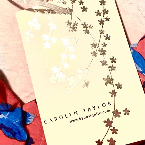 Carolyn Taylor Sleeveless Button Top w/ShoulderTie - Picture 4 of 10